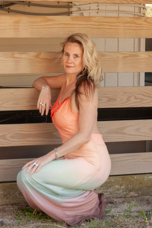 SUNSET MAXI DRESS