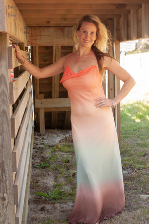 SUNSET MAXI DRESS