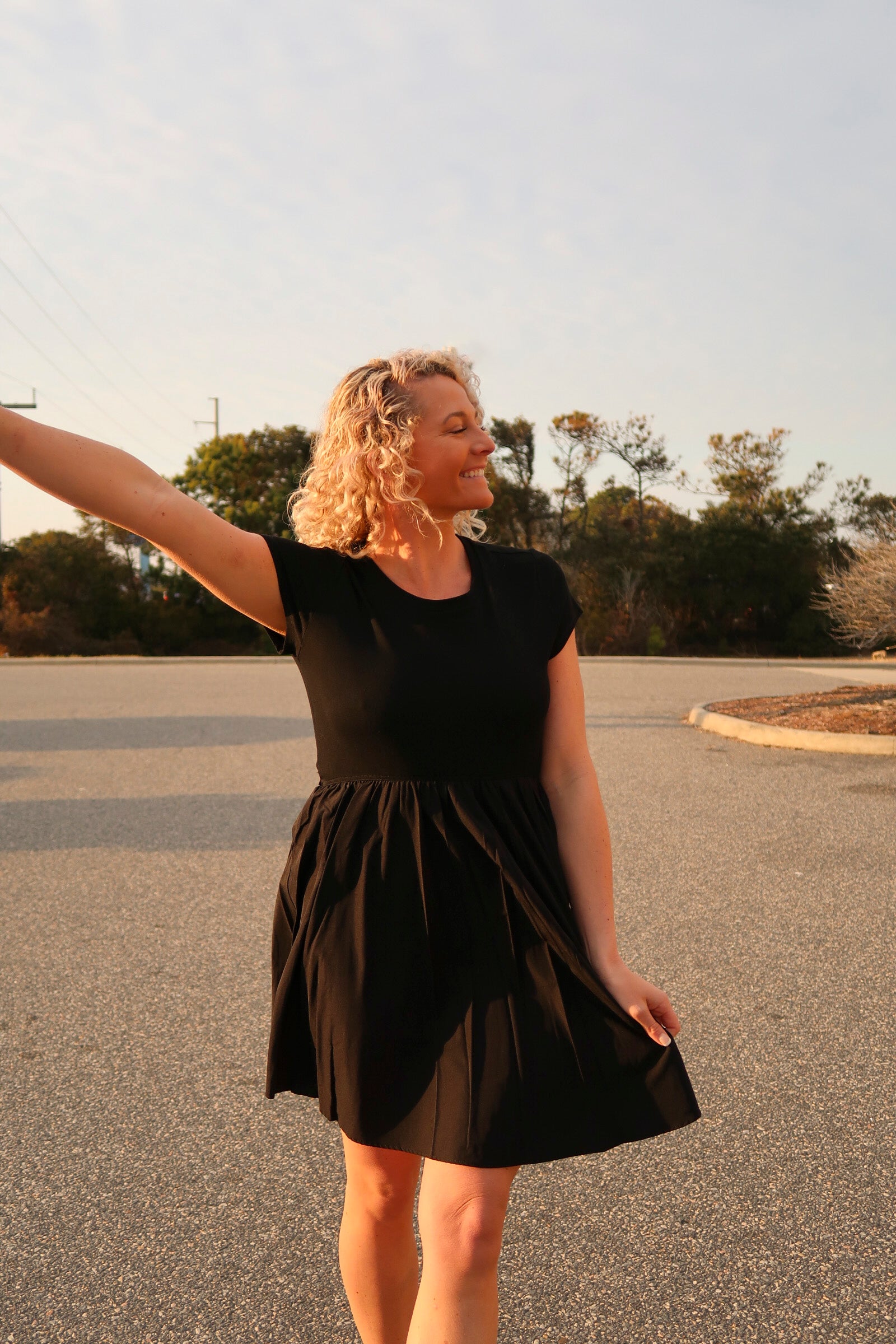 DAWN TO DUSK MINI DRESS