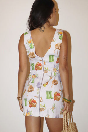 LAVENDER FIELDS MINI DRESS