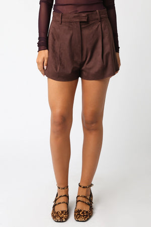 BRYLEE SUEDE SHORTS