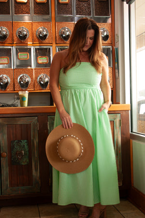 VERDE STRIPE MAXI