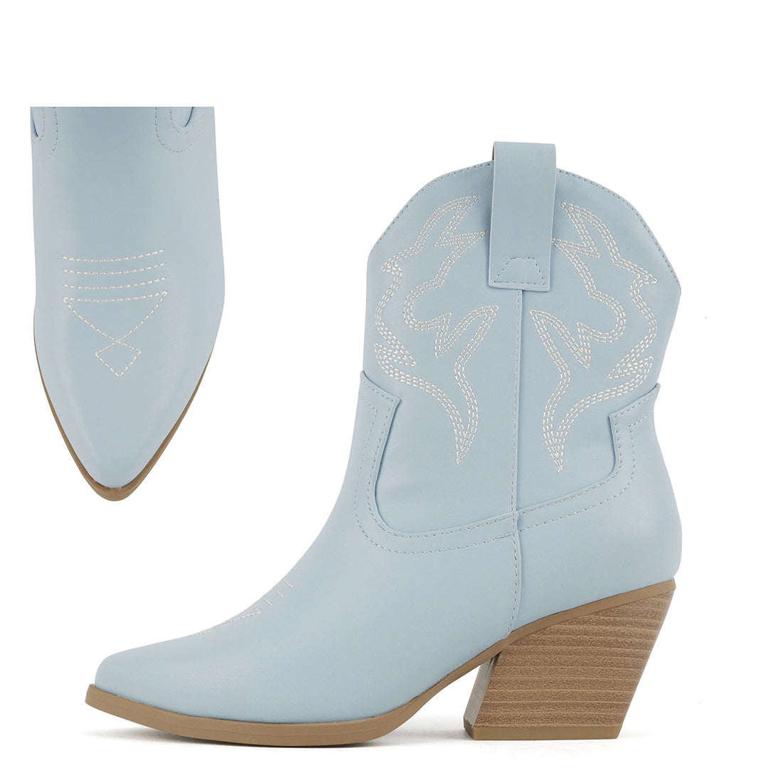 BABY BLUE BLAZING BOOT