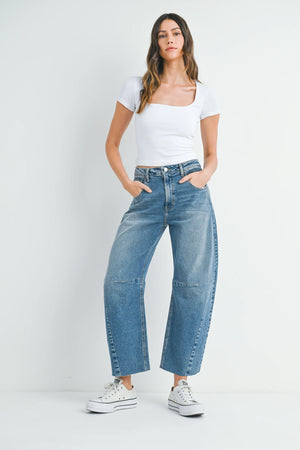 IN THE AIR BARREL JEANS