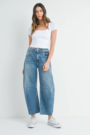 IN THE AIR BARREL JEANS