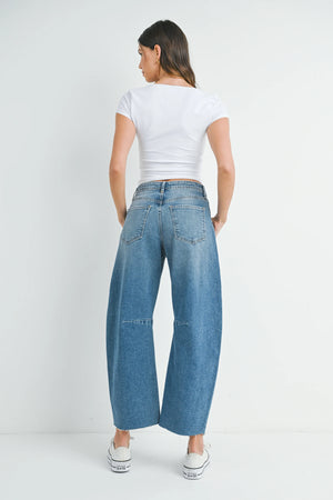 IN THE AIR BARREL JEANS