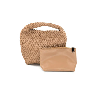 WOVEN WILLOW HOBO BAG