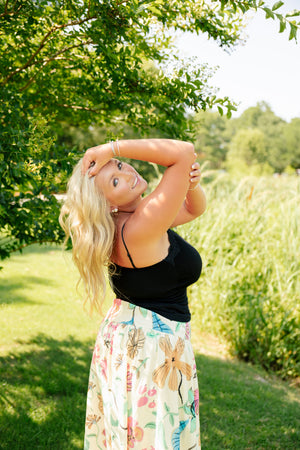 BIANCA DROP WAIST SKIRT