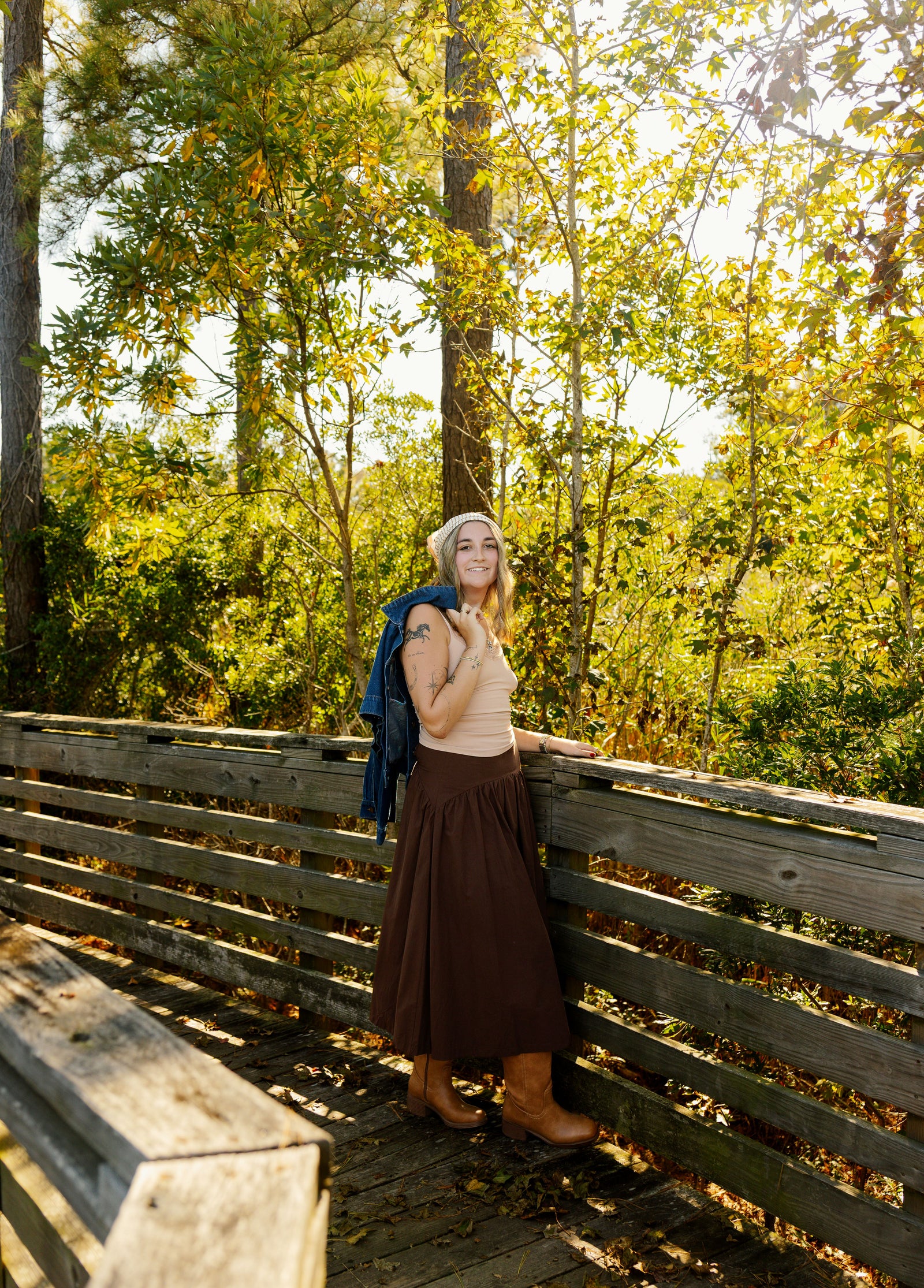 BORN TO ROAM SKIRT