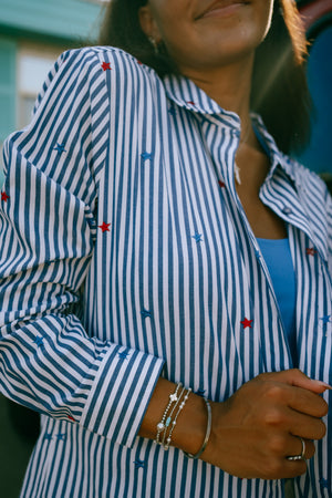 FIREWORKS BUTTON DOWN