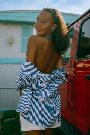 FIREWORKS BUTTON DOWN