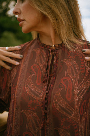 SAVANNAH PEPLUM TOP