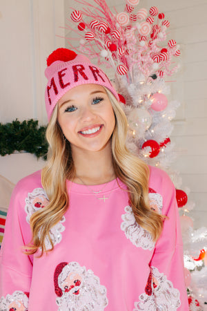 SANTA'S COMING TO TOWN PULLOVER