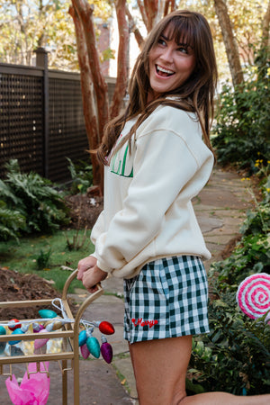 VERY MERRY PJ SHORTS