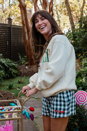 VERY MERRY PJ SHORTS