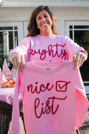 NICE LIST TODDLER TOP