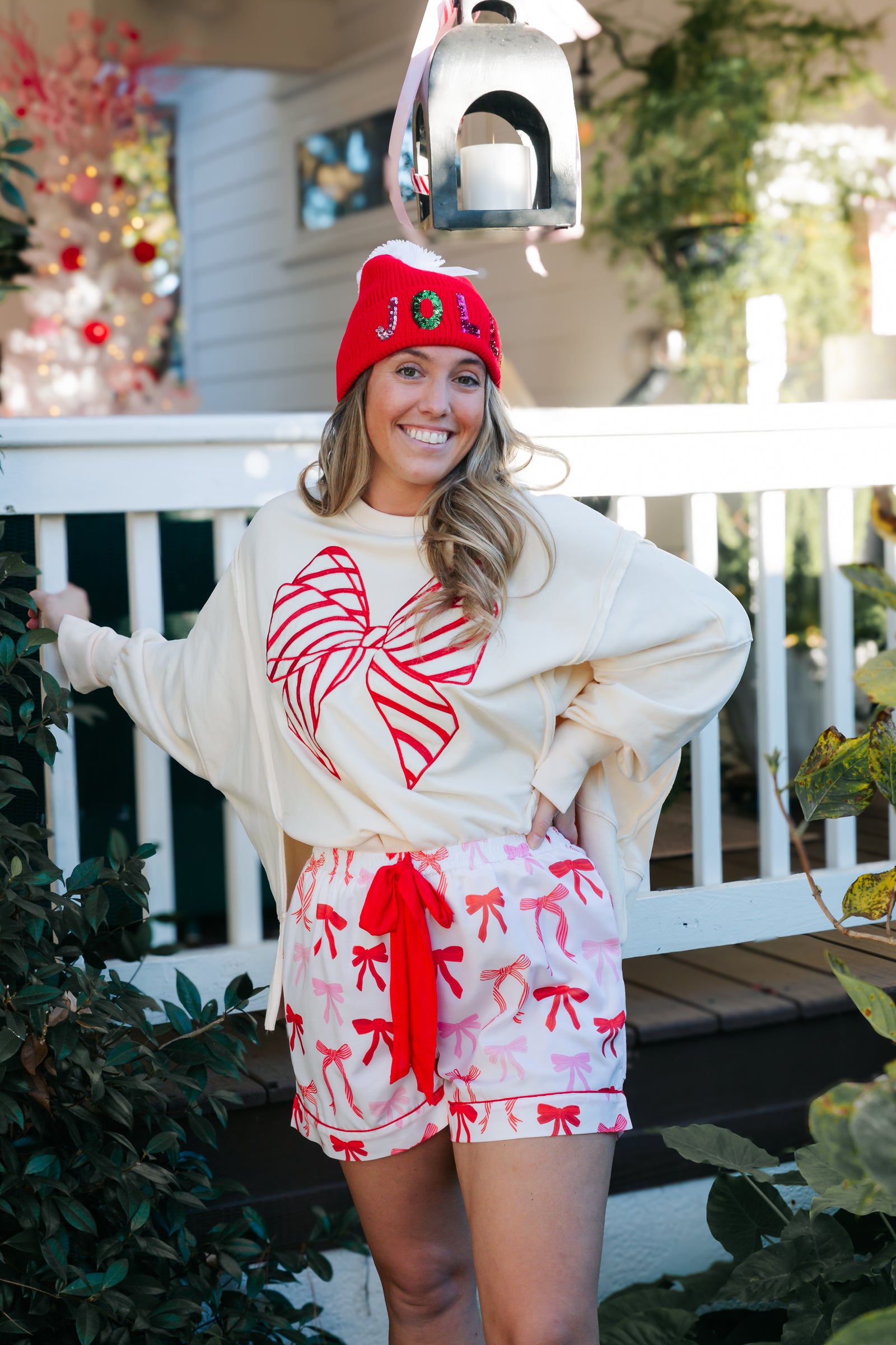 WHAT A BRIGHT TIME PJ SHORTS