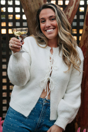 WHITE CHRISTMAS SWEATER