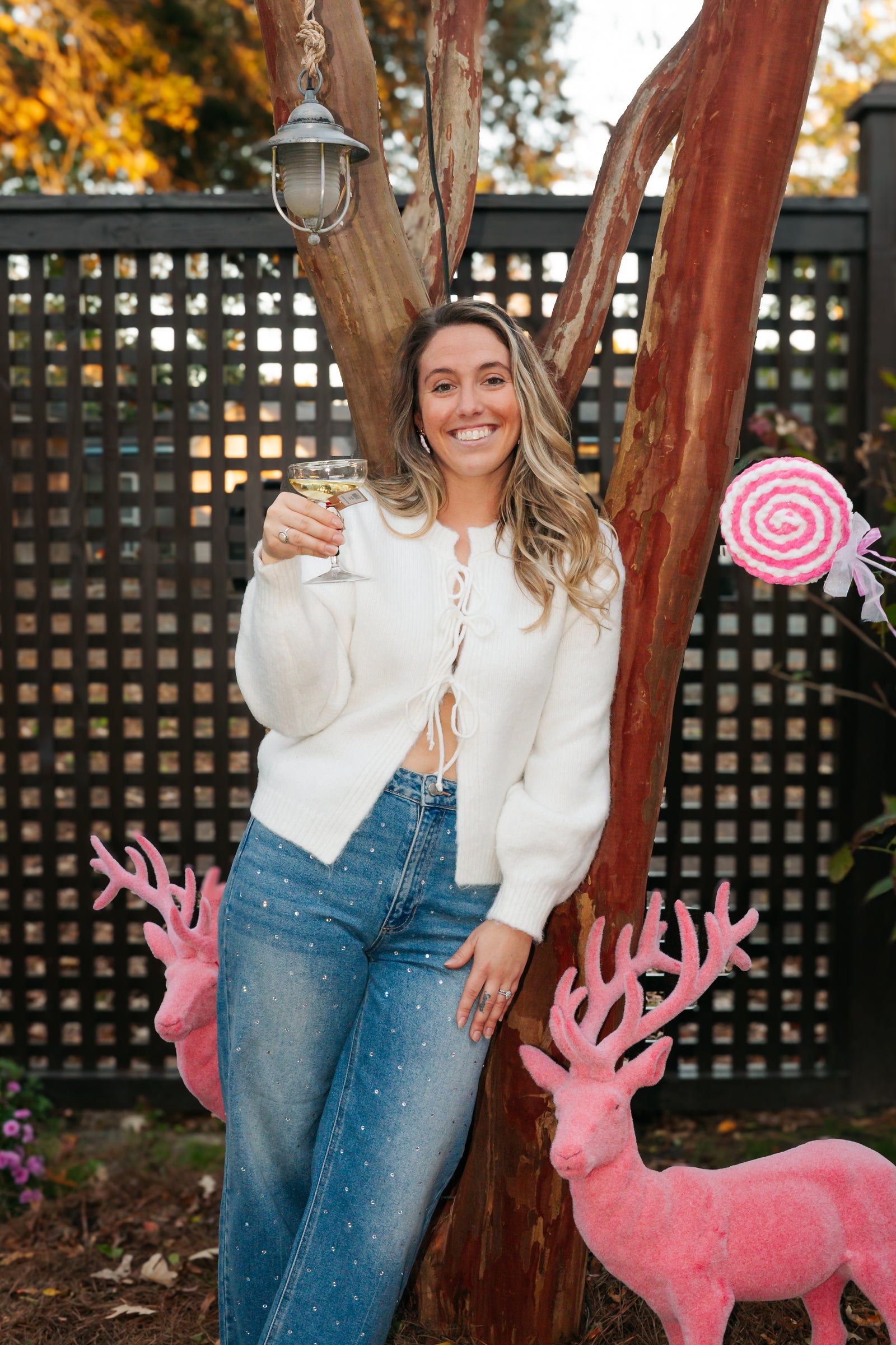 WHITE CHRISTMAS SWEATER