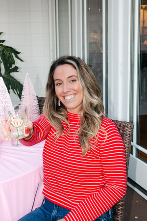 PEPPERMINT TWIST SWEATER