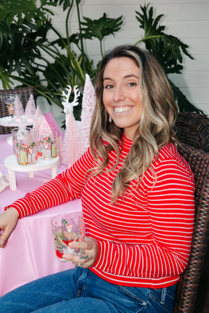 PEPPERMINT TWIST SWEATER