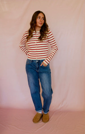 SLIM STRETCH BARREL JEAN