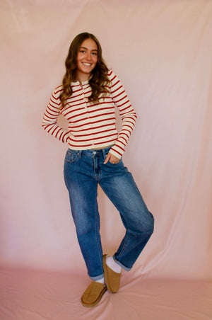 SLIM STRETCH BARREL JEAN