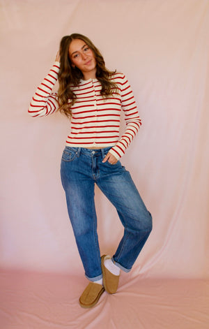 SLIM STRETCH BARREL JEAN