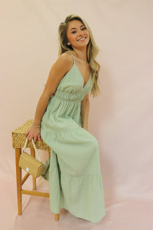 OLIVE GROVE SERENITY MAXI DRESS