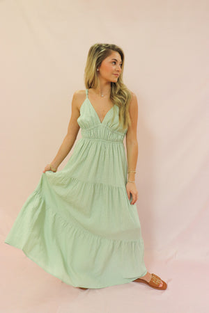 OLIVE GROVE SERENITY MAXI DRESS