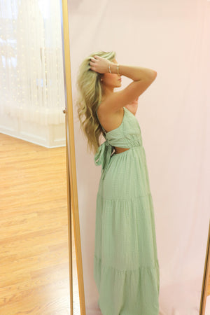 OLIVE GROVE SERENITY MAXI DRESS