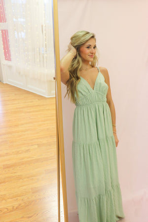 OLIVE GROVE SERENITY MAXI DRESS