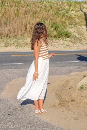 NOTEWORTHY MIDI DRESS
