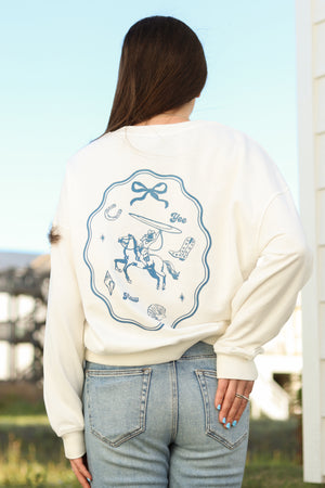 BOOTS & BOWS PULLOVER