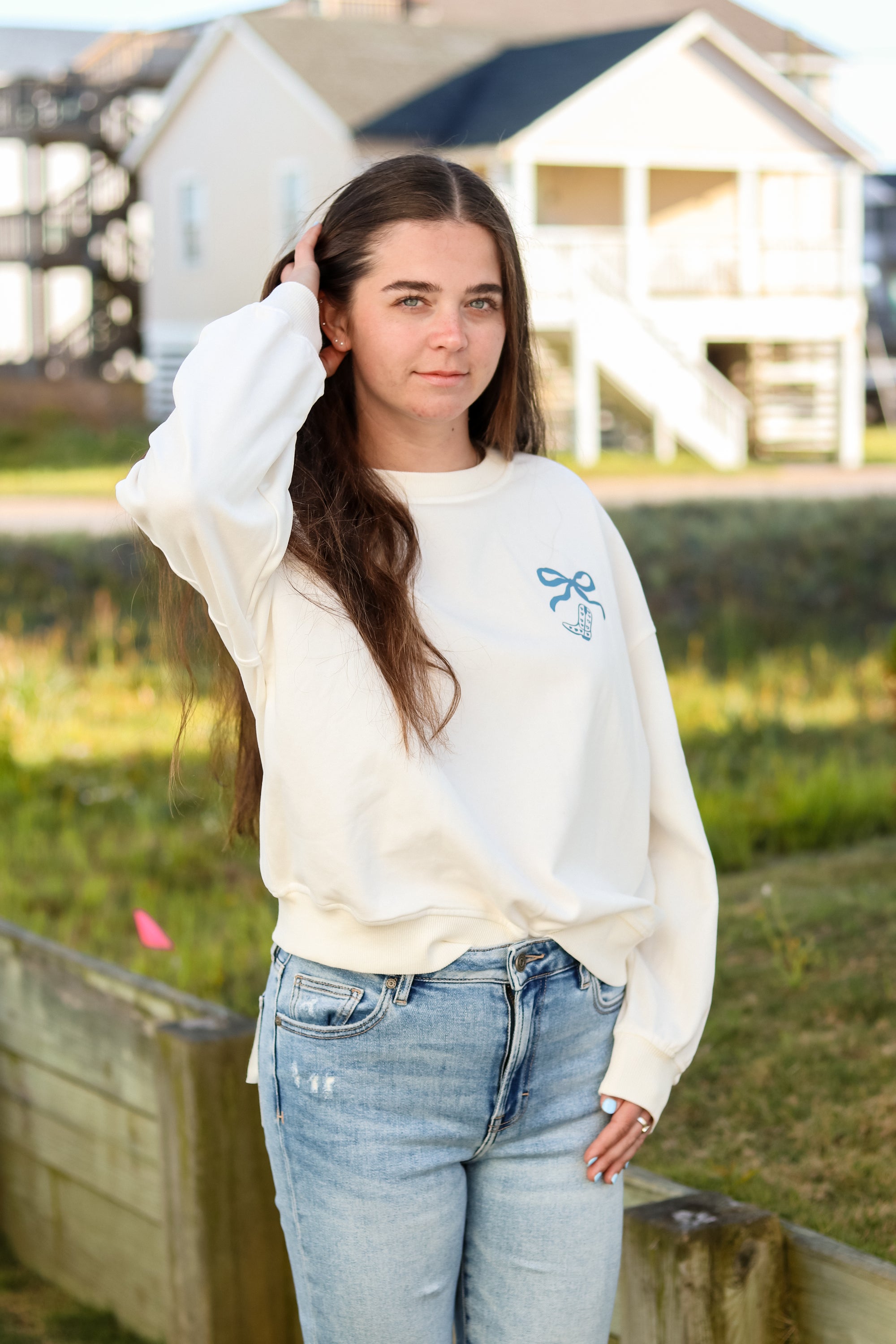 BOOTS & BOWS PULLOVER