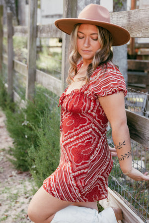 BANDANA MINI DRESS