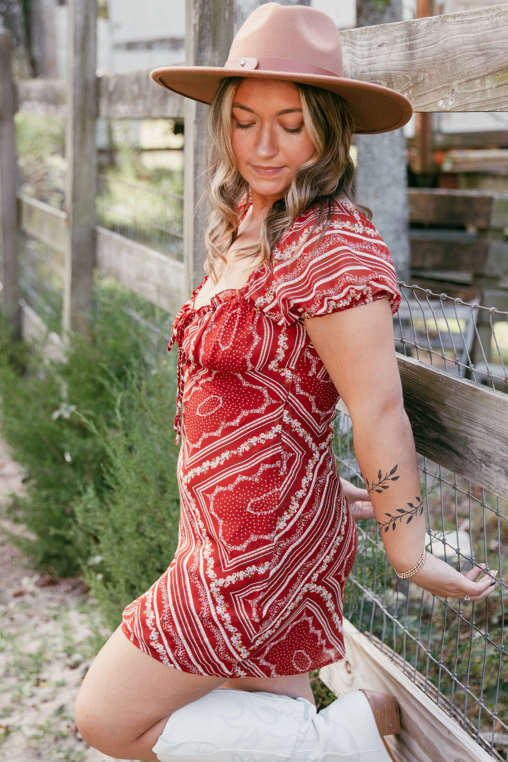 BANDANA MINI DRESS