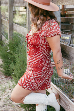 BANDANA MINI DRESS