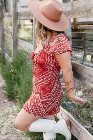 BANDANA MINI DRESS