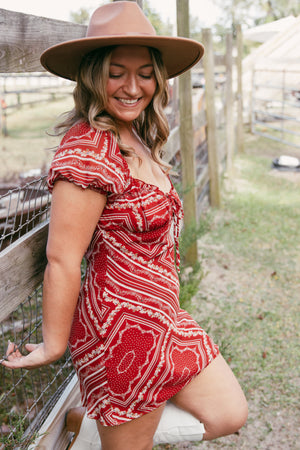 BANDANA MINI DRESS