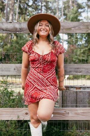 BANDANA MINI DRESS