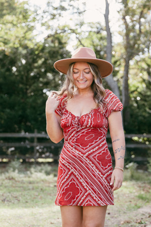 BANDANA MINI DRESS