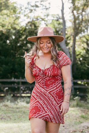 BANDANA MINI DRESS