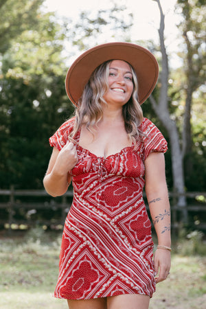 BANDANA MINI DRESS