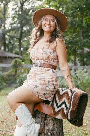 LASSO MINI DRESS