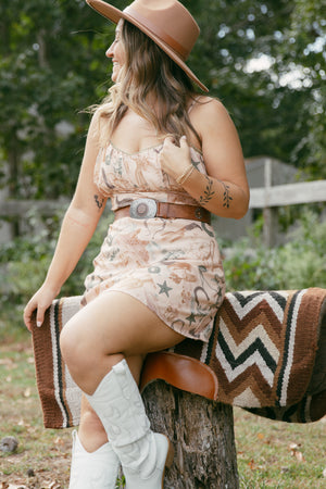 LASSO MINI DRESS