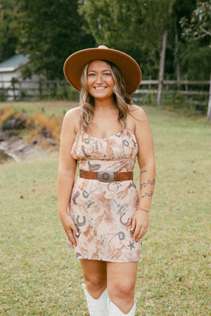 LASSO MINI DRESS