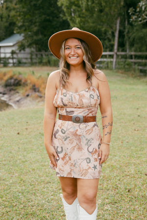 LASSO MINI DRESS
