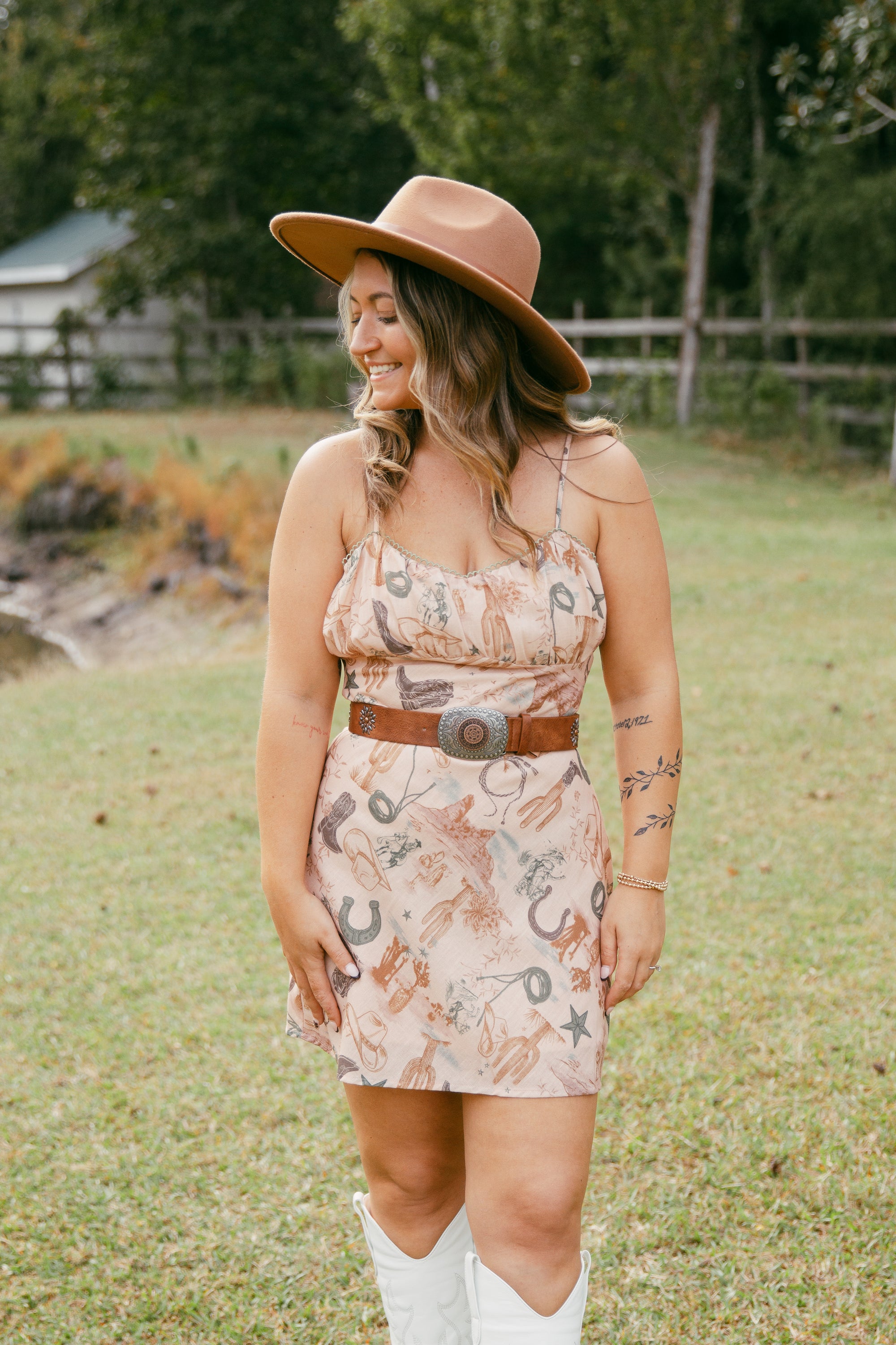 LASSO MINI DRESS