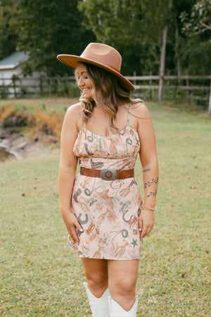 LASSO MINI DRESS